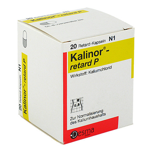 KALINOR retard P 600 mg Hartkapseln
