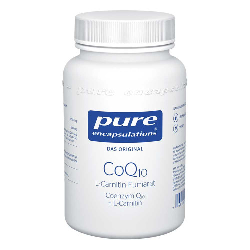 PURE ENCAPSULATIONS CoQ10 L Carnitin Fumar.Kps.