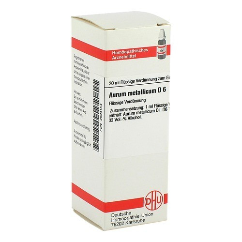 AURUM METALLICUM D 6 Dilution