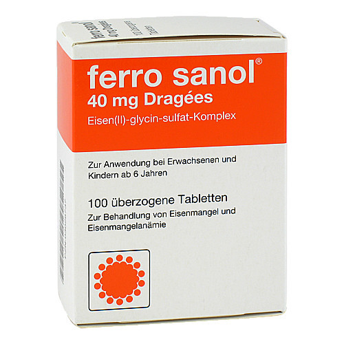 FERRO SANOL &uuml;berzogene Tabletten