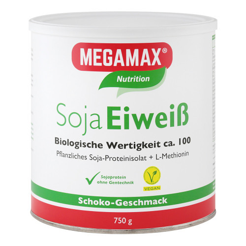 MEGAMAX Soja Eiwei&szlig; Schoko Pulver