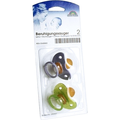 SAUGER Kirsche Latex Gr.2 6-18 Mon.flied./gr&uuml;n