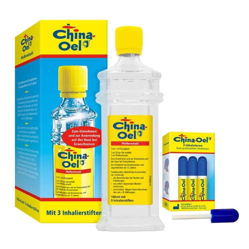 CHINA &Ouml;L mit 3 Inhalatoren