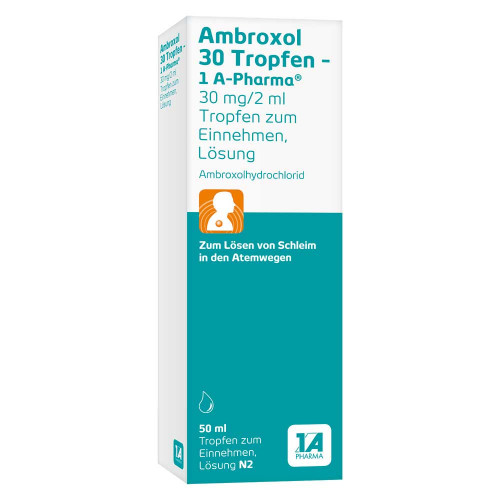 AMBROXOL 30 Tropfen-1A Pharma