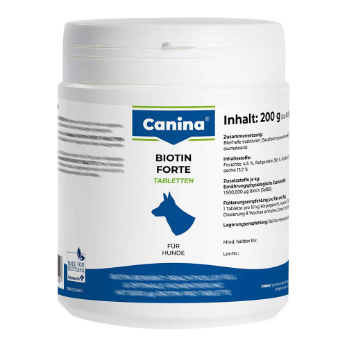 BIOTIN FORTE Pulver vet.