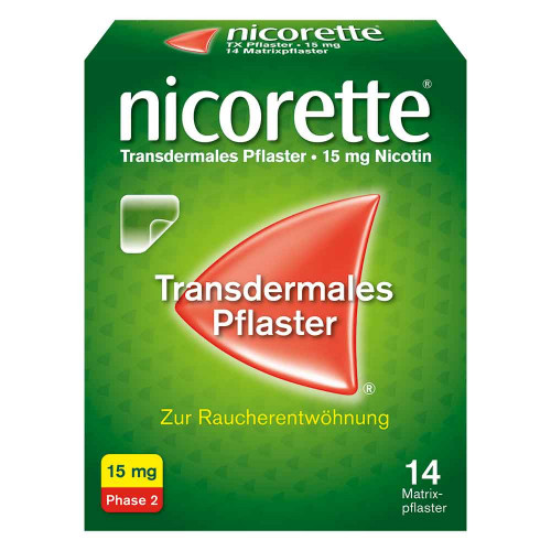 nicorette Nikotinpflaster, 15 mg Nikotin