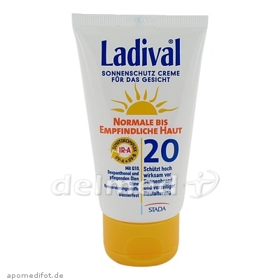 LADIVAL norm.bis empfindl.Haut Creme LSF 20