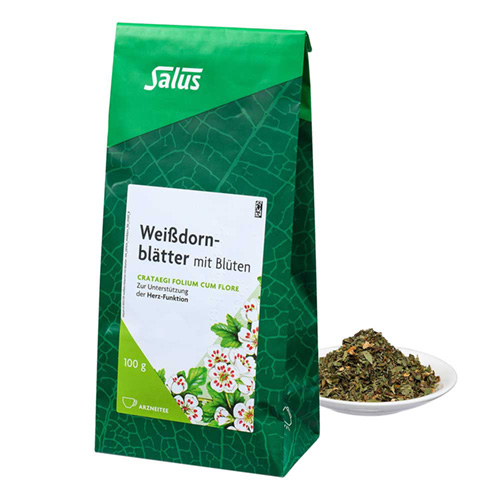 WEISSDORNBL&Auml;TTER m.Bl&uuml;ten Arzneitee Salus