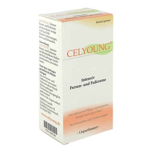 CELYOUNG Intensiv Fersen- und Fu&szlig;creme