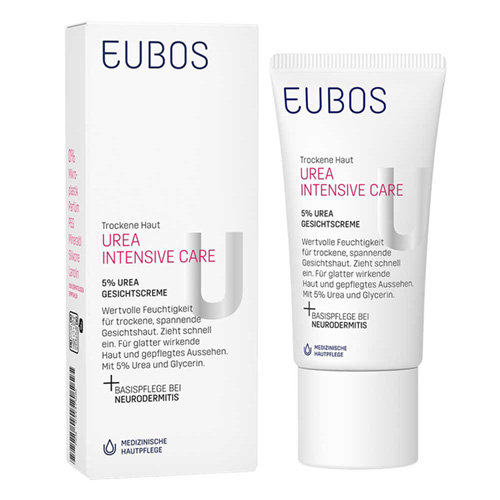 EUBOS TROCKENE Haut Urea 5% Gesichtscreme