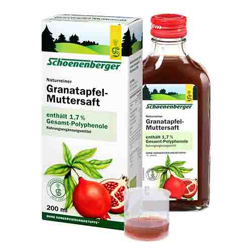 GRANATAPFEL MUTTERSAFT Schoenenberger Heilpfl.S.