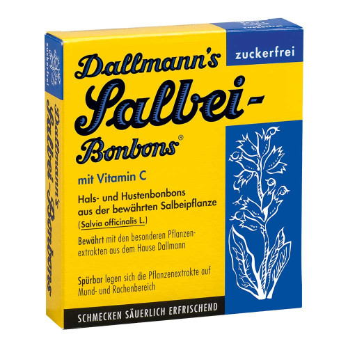 DALLMANN'S Salbei Bonbons zuckerfrei