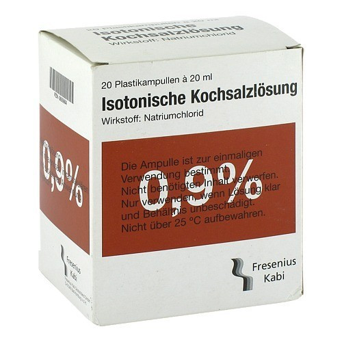 KOCHSALZL&Ouml;SUNG 0,9% Plastikamp.Fresenius