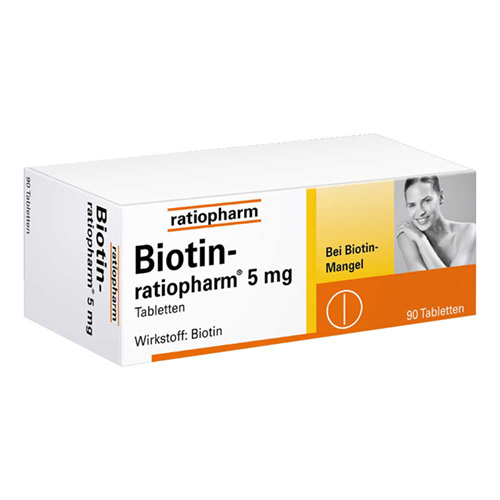 BIOTIN-RATIOPHARM 5 mg Tabletten