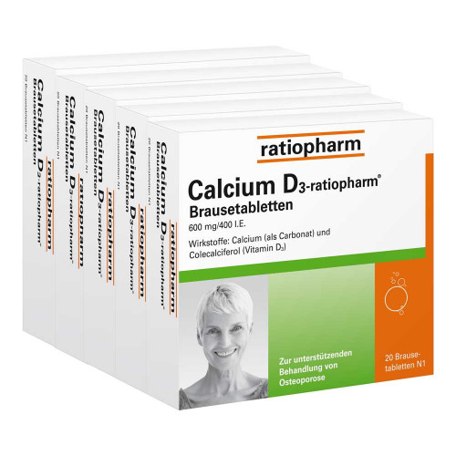 CALCIUM D3-ratiopharm Brausetabletten