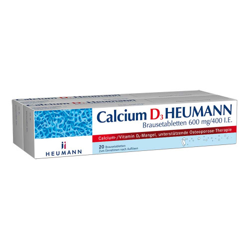 CALCIUM D3 Heumann Brausetabletten 600 mg/400 I.E.