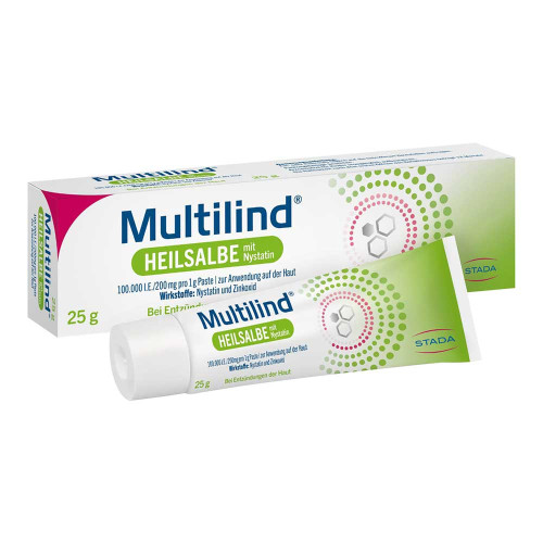 MULTILIND Heilsalbe m.Nystatin u.Zinkoxid