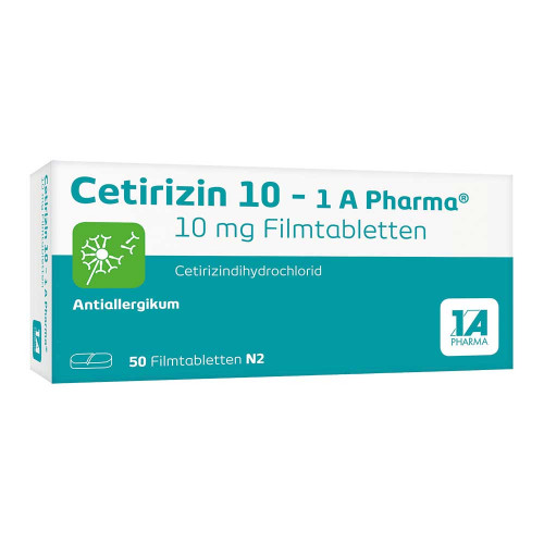 CETIRIZIN 10-1A Pharma Filmtabletten