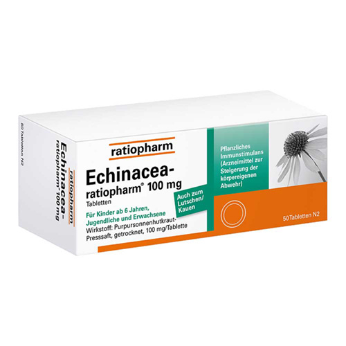 ECHINACEA-RATIOPHARM 100 mg Tabletten