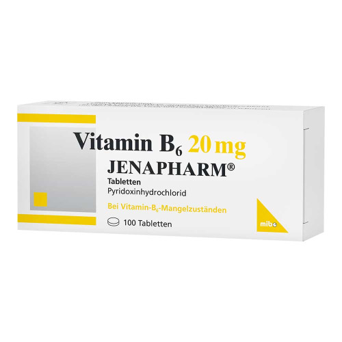 VITAMIN B6 20 mg Jenapharm Tabletten