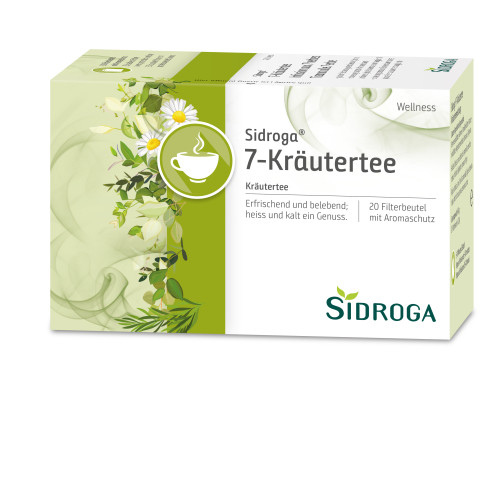 SIDROGA Wellness 7-Kr&auml;utertee Filterbeutel