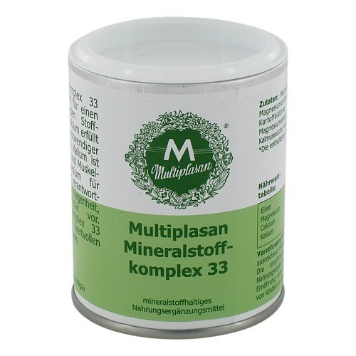 MULTIPLASAN Mineralstoffkomplex 33 Tabletten