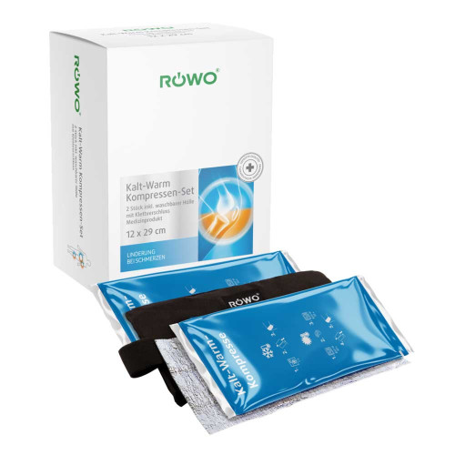 R&Ouml;WO Kalt-Warm-Kompresse m.Klettbandage 2 St.