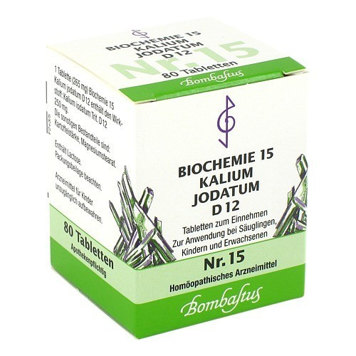 BIOCHEMIE 15 Kalium jodatum D 12 Tabletten
