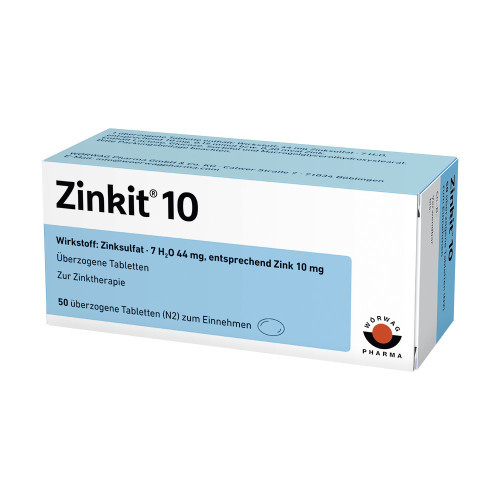 ZINKIT 10 &uuml;berzogene Tabletten