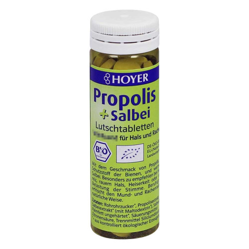 HOYER Propolis & Salbei Lutschtabletten