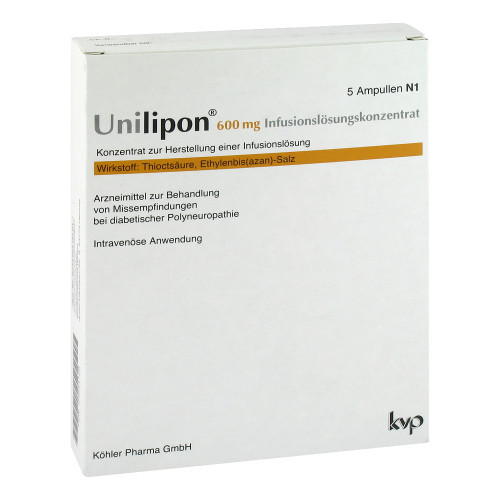 UNILIPON 600 Infusionsl&ouml;sungskonzentrat