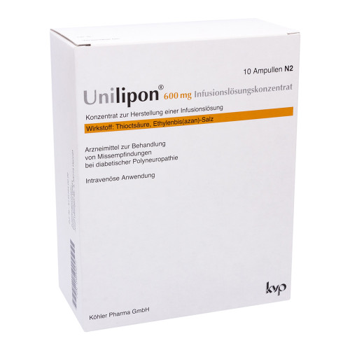 UNILIPON 600 Infusionsl&ouml;sungskonzentrat