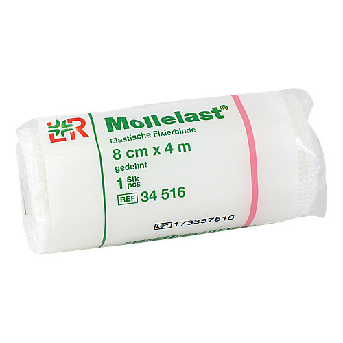 MOLLELAST Binden 8 cmx4 m wei&szlig;