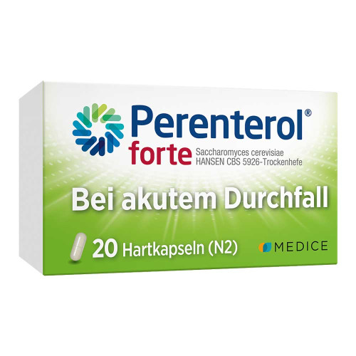 Perenterol&reg; forte 250 mg bei akutem Durchfall & zur Vorbeugung