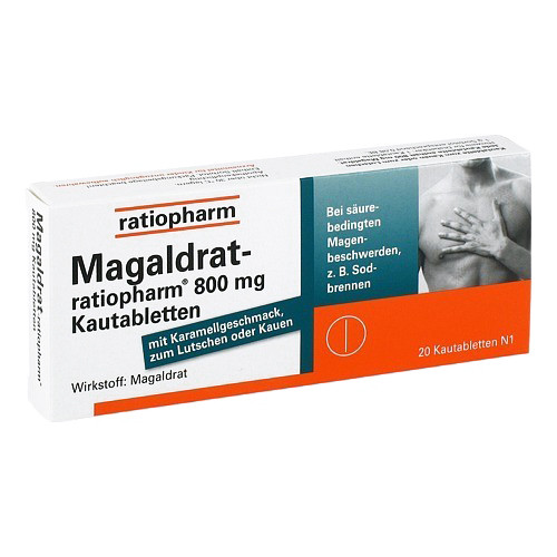 MAGALDRAT-ratiopharm 800 mg Tabletten