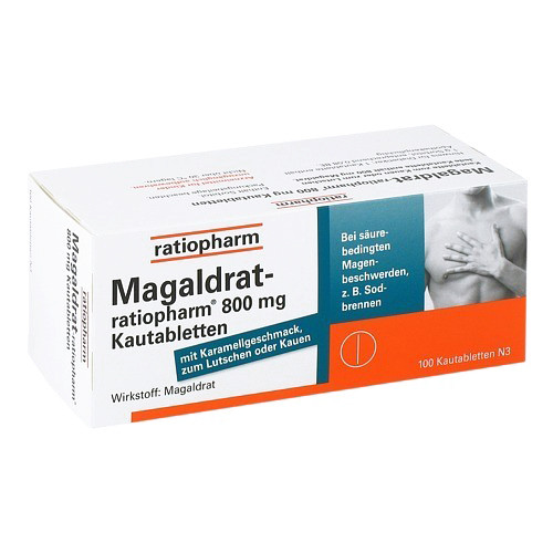 MAGALDRAT-ratiopharm 800 mg Tabletten