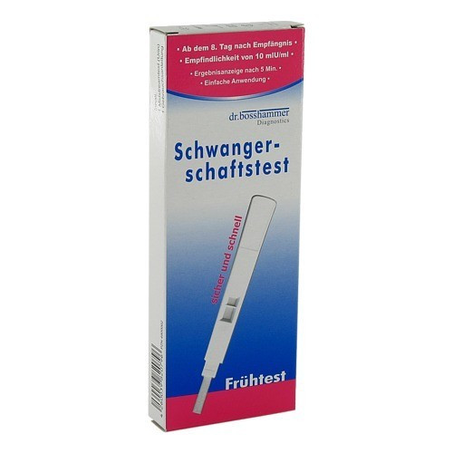 SCHWANGERSCHAFTSTEST Fr&uuml;htest