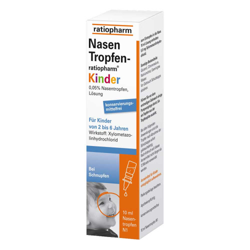 NASENTROPFEN-ratiopharm Kinder Konservier.frei