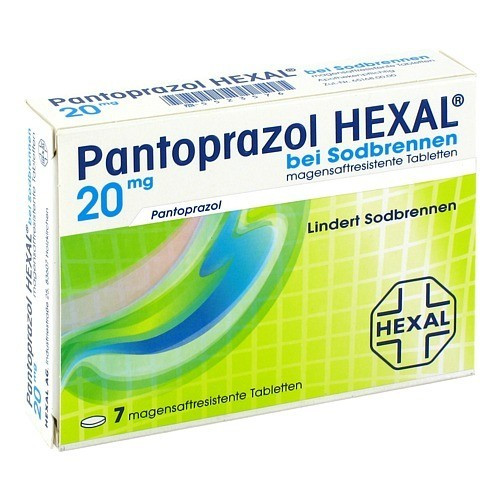 PANTOPRAZOL HEXAL b.Sodbrennen magensaftres.Tabl.