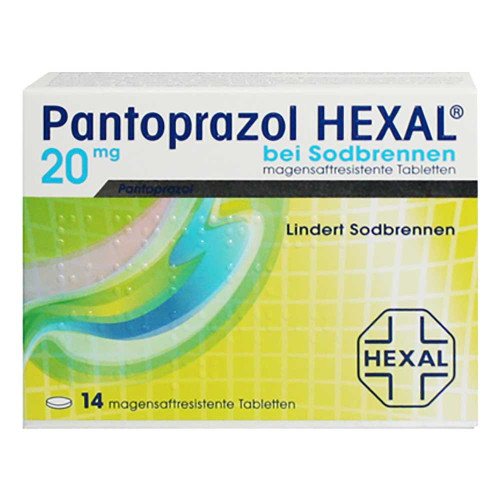 PANTOPRAZOL HEXAL b.Sodbrennen magensaftres.Tabl.