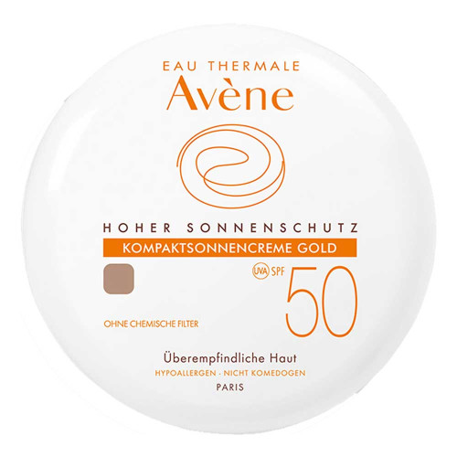 AVENE Kompaktsonnencreme SPF 50 gold 2010