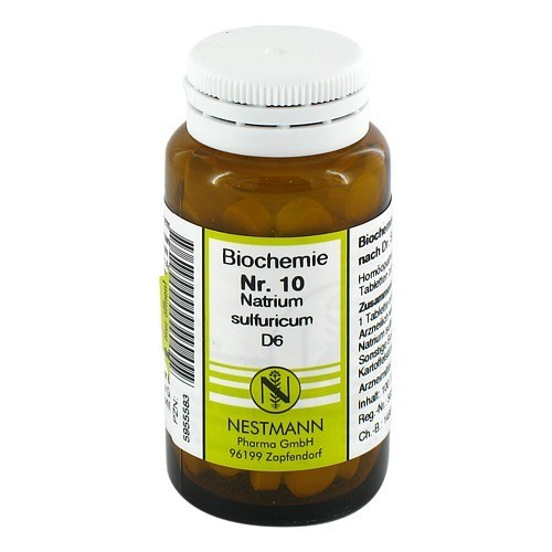 BIOCHEMIE 10 Natrium sulfuricum D 6 Tabletten