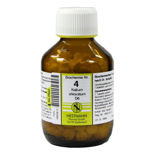 BIOCHEMIE 4 Kalium chloratum D 6 Tabletten
