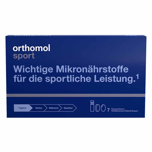 ORTHOMOL Sport Trinkfl&auml;schchen/Tabl./Kaps.Kombip.