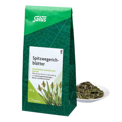 SPITZWEGERICHBL&Auml;TTER Arzneitee Salus