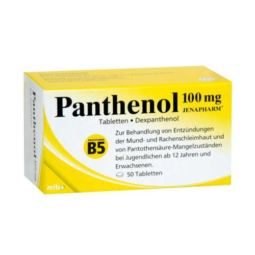 PANTHENOL 100 mg Jenapharm Tabletten
