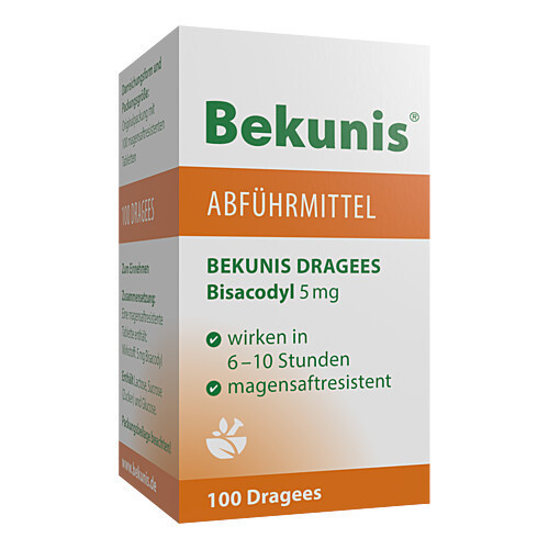 BEKUNIS Dragees Bisacodyl 5 mg magensaftres.Tabl.