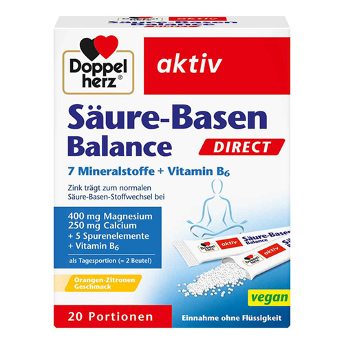 DOPPELHERZ S&auml;ure-Basen Balance DIRECT Pellets