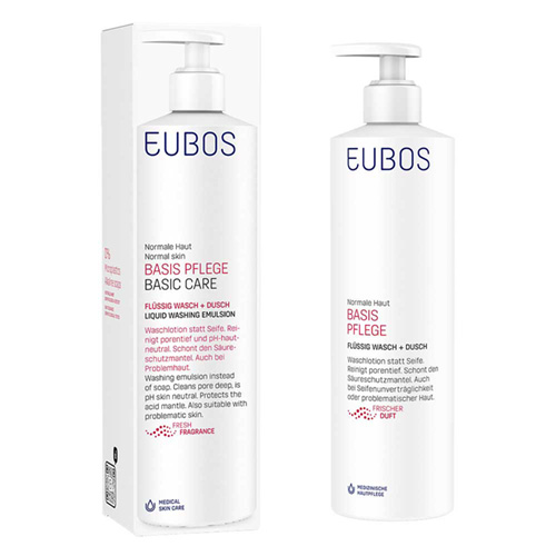 EUBOS FL&Uuml;SSIG rot m.frischem Duft m.Dosiersp.