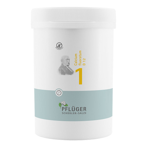 BIOCHEMIE Pfl&uuml;ger 1 Calcium fluoratum D 12 Tabletten